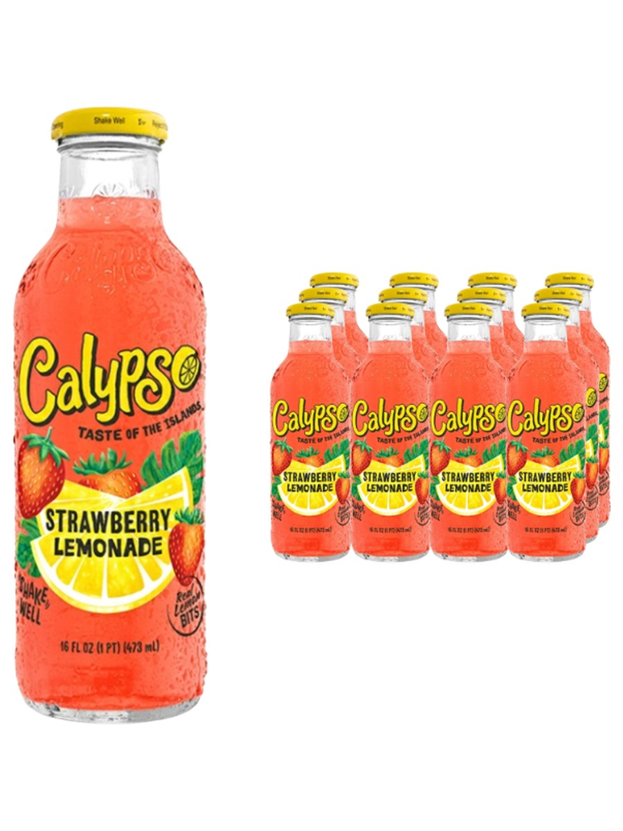 Calypso Strawberry Lemonade 16oz DEP