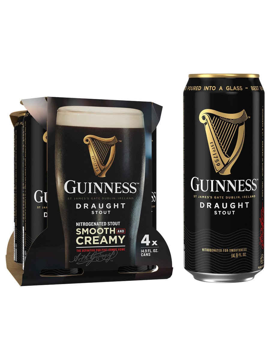 Guinness Draught 4 PACK CANS