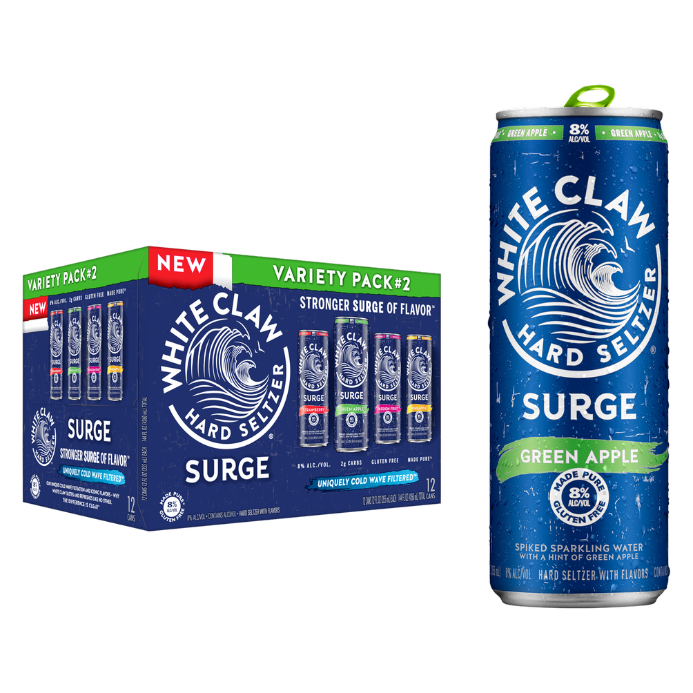 White Claw Surge Variety Pack 12 PACK CANS