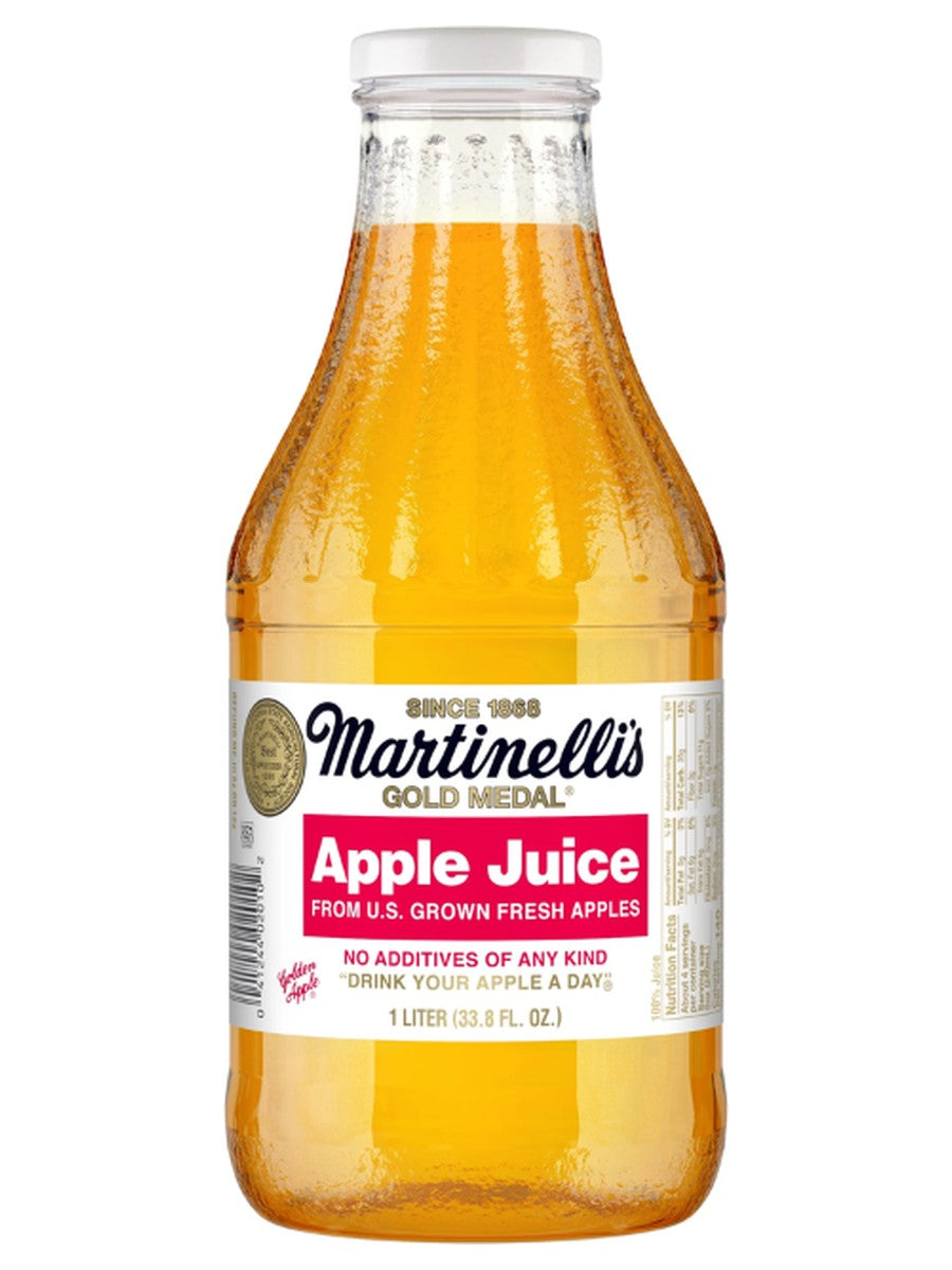 Martinellis Apple Juice Glass 1 LITER DEP