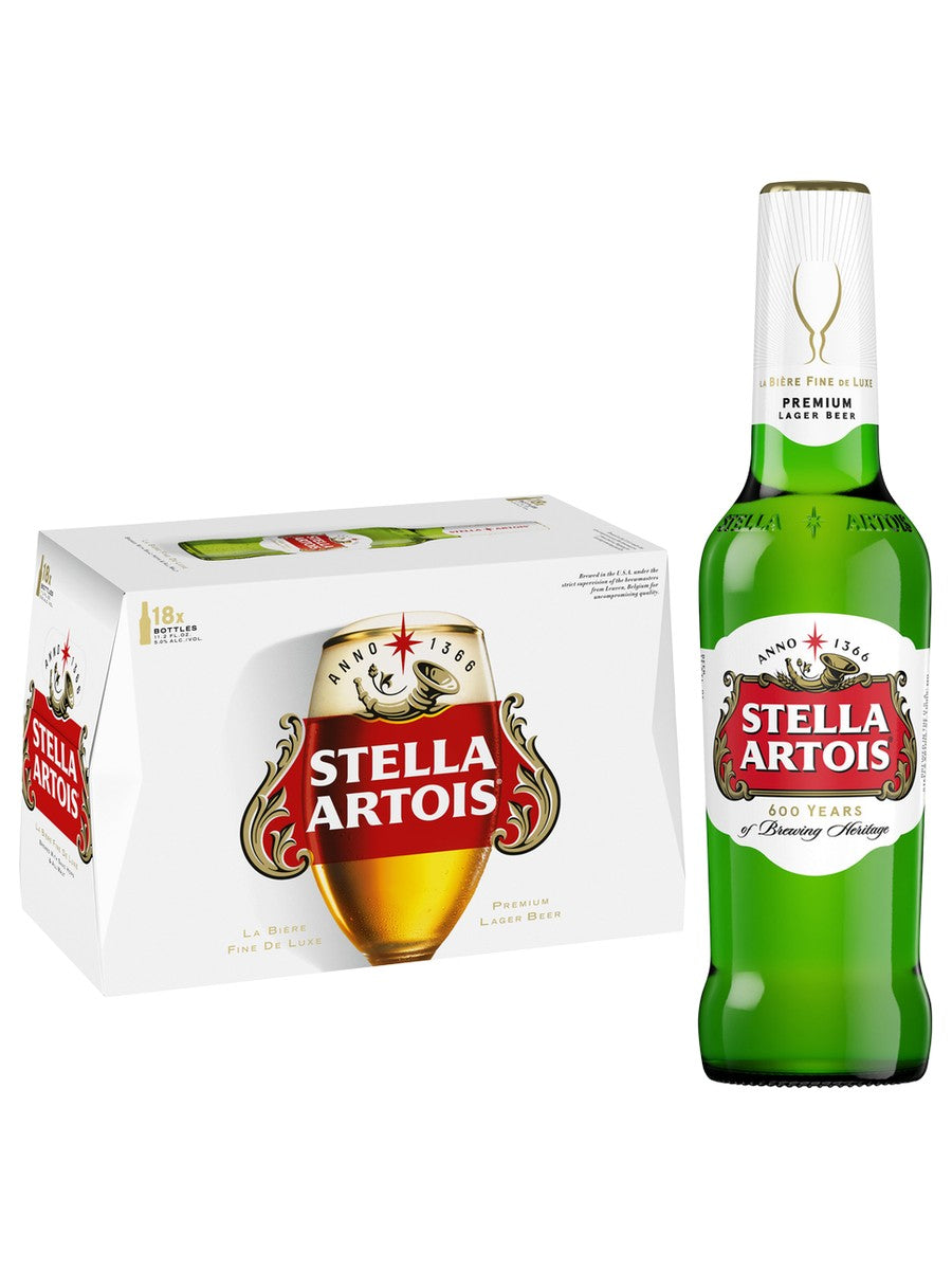 Stella Artois 18 PACK BTLS