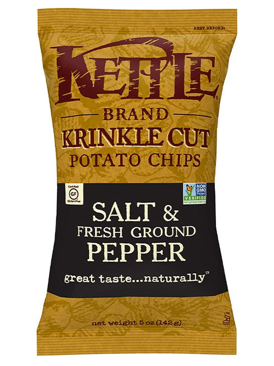 Kettle Krinkle Salt & Pepper 5OZ
