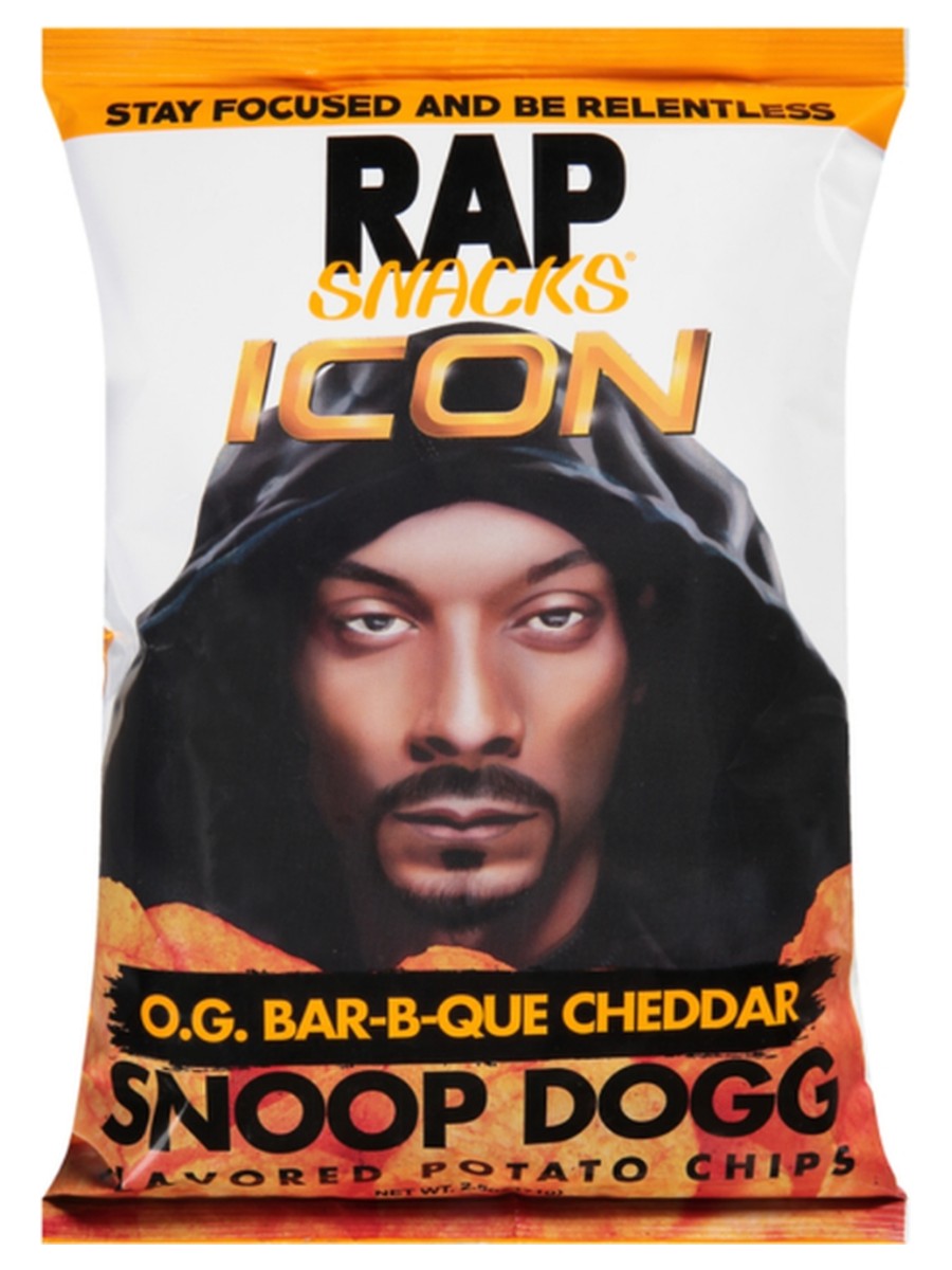 Rap Snacks Snoop Dog Og Bbq Cheddar 2.5oz