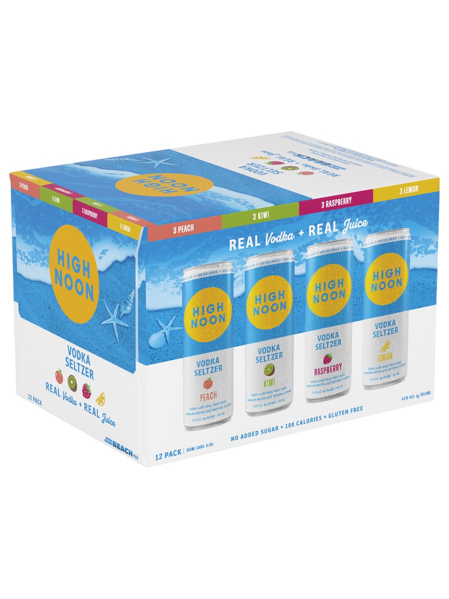 High Noon Variety Pack Beach Pack 12 PACK CANS