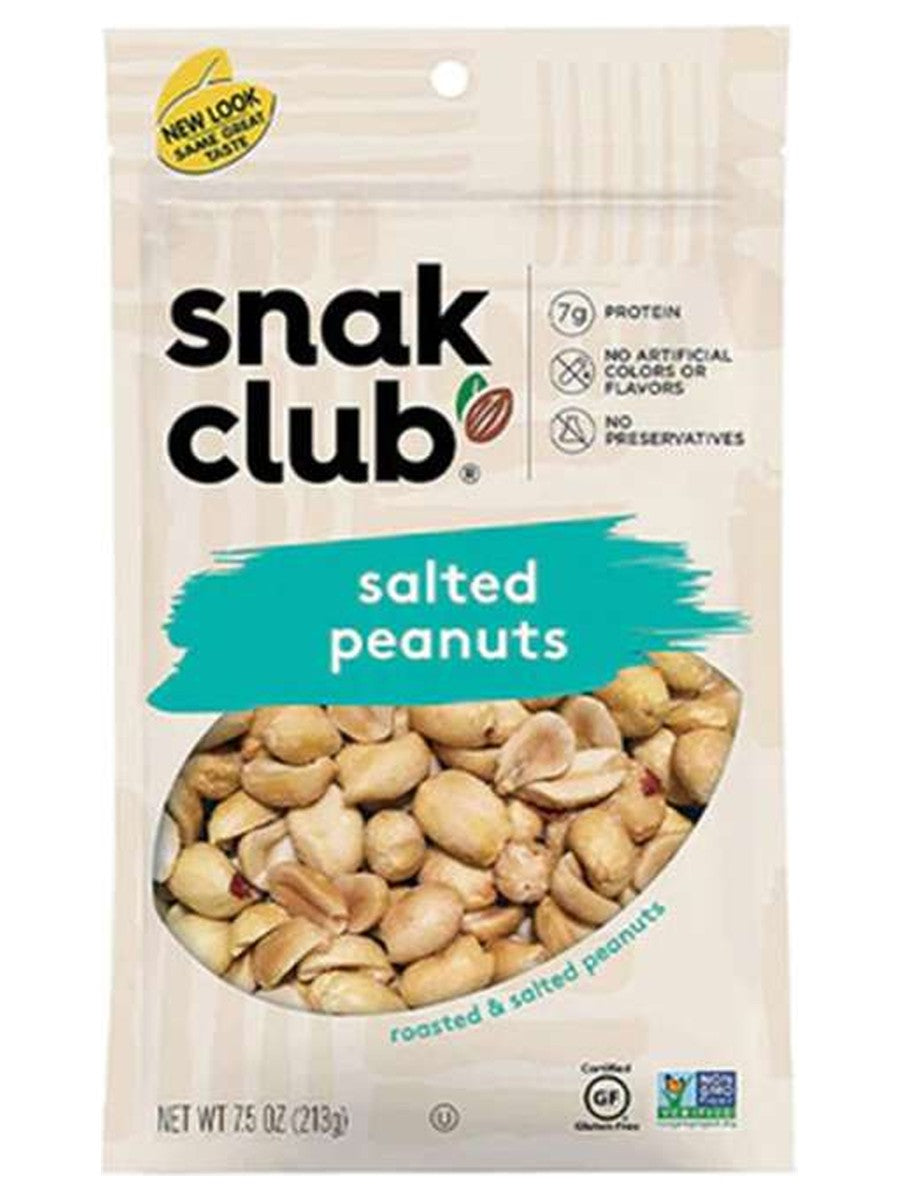 Snak Club Salted Peanuts 7.5oz