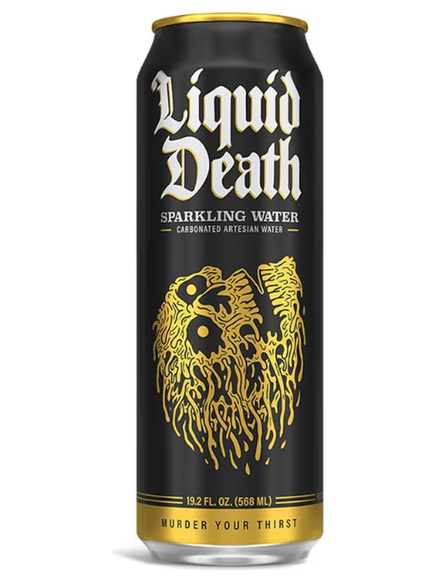 Liquid Death Mountain Water Sparkling 19.2oz CAN
