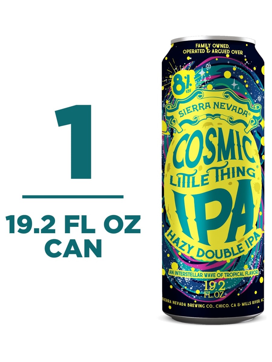Sierra Nevada Cosmic Little Thing Ipa Hazy Double Ipa 19.2oz CAN