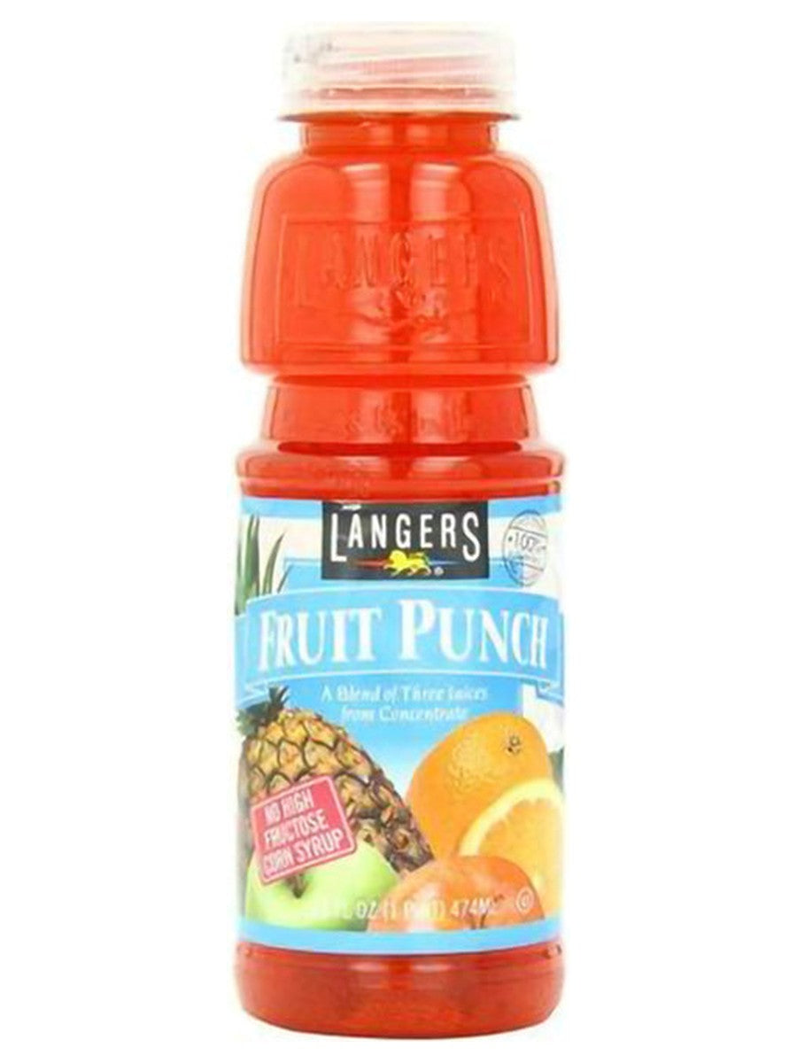 Langers Fruit Punch 16oz DEP