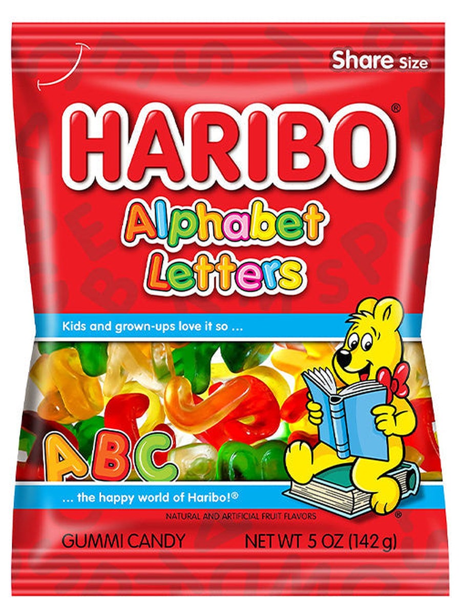 Haribo Alphabet Letters 5oz