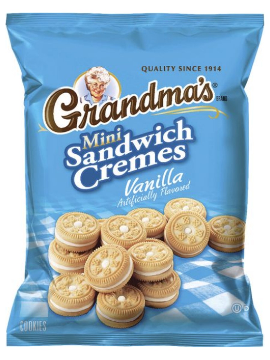 Grandmas Vanilla Creme Cookies 3.245oz