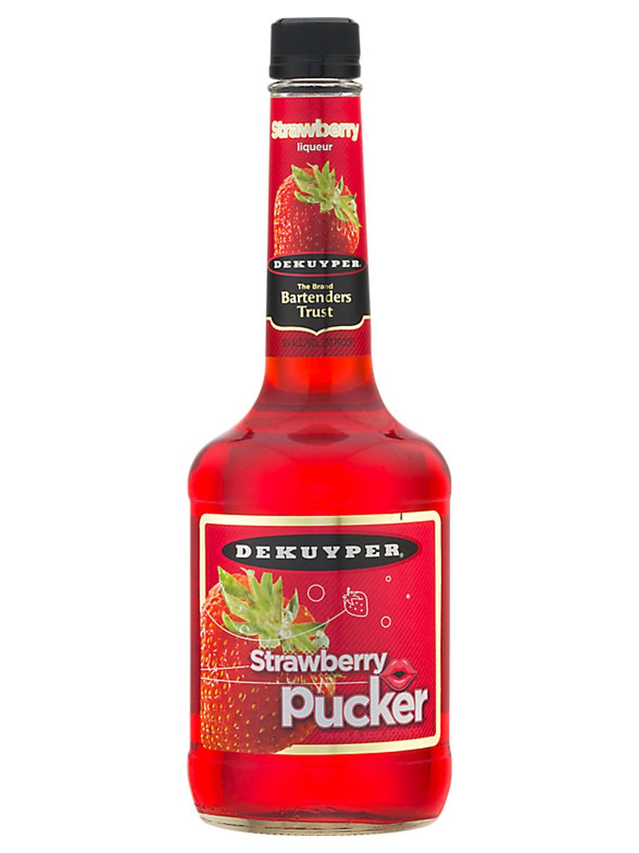 Dekuyper Pucker Strawberry 750ML