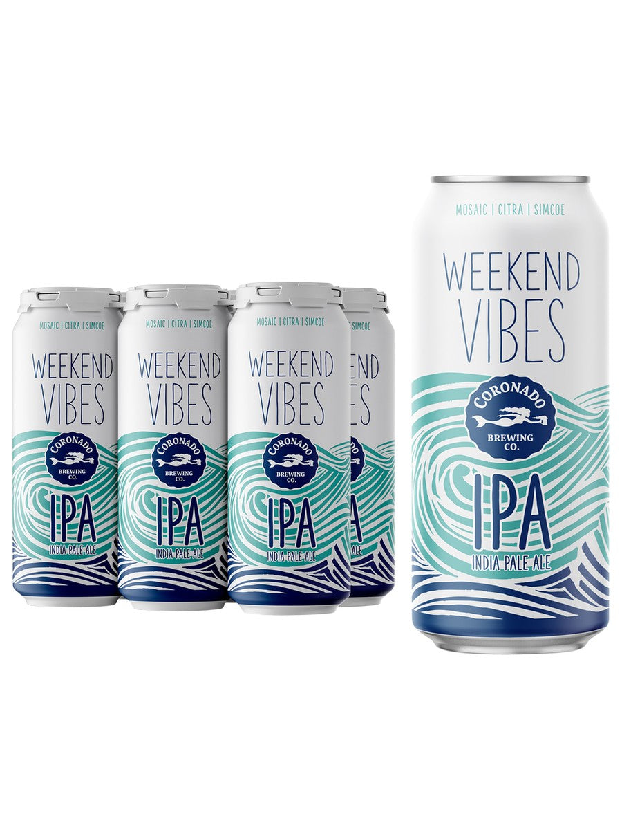 Coronado Weekend Vibes Ipa 6 PACK 16oz CANS
