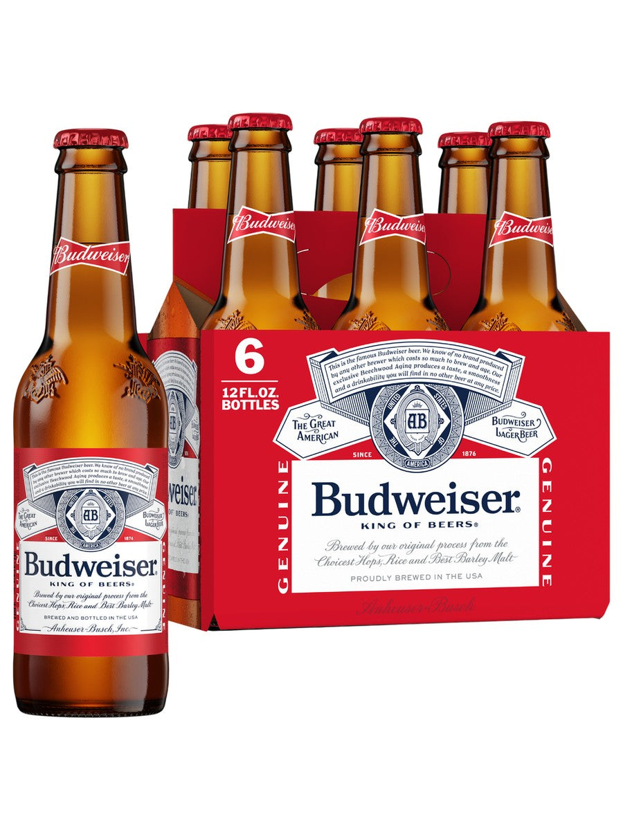 Budweiser 6 PACK BTLS