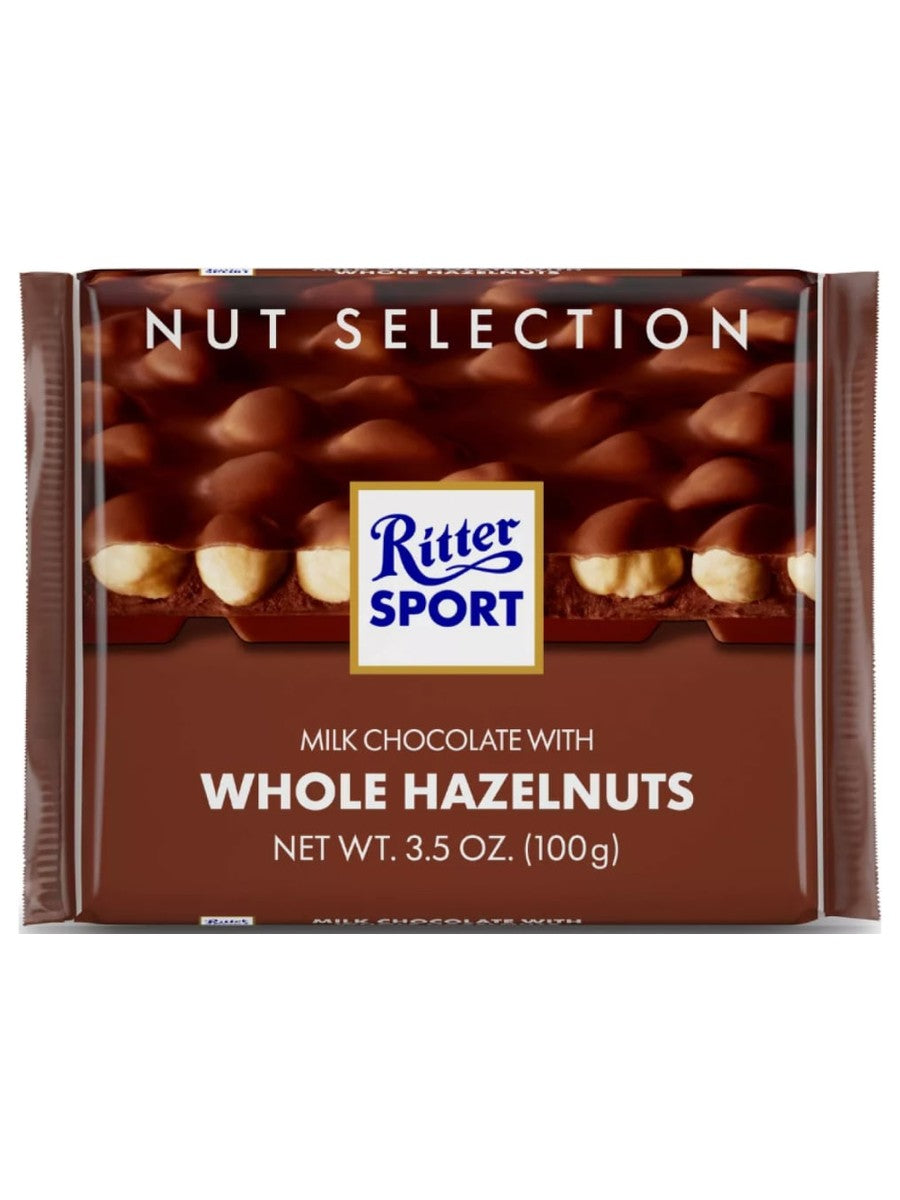 Ritter Sport Milk Chocolate Hazelnuts 3.5oz