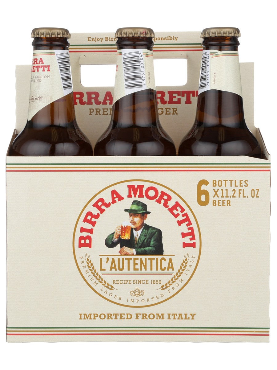Birra Moretti 6 PACK BTLS