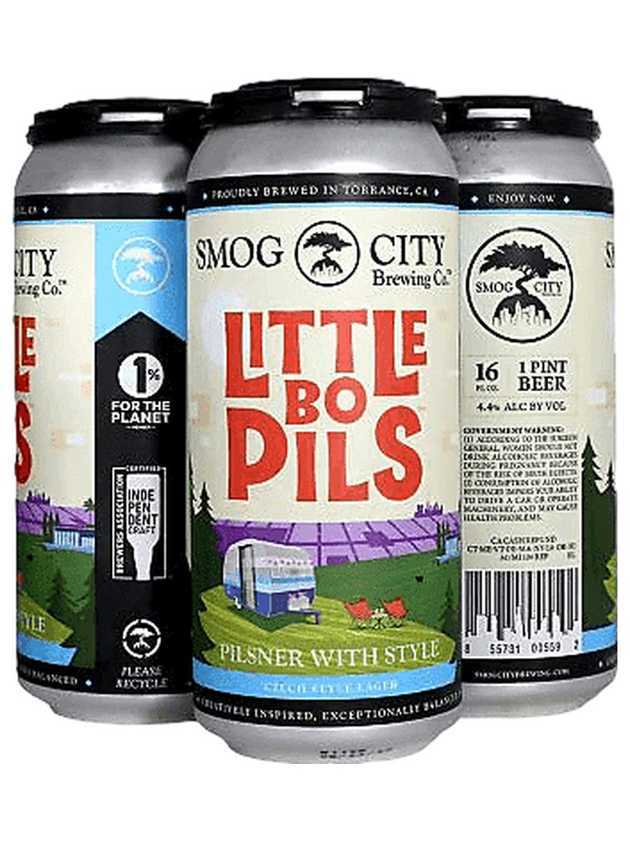Smog City Brewing Little Bo Pils 4 PACK CANS