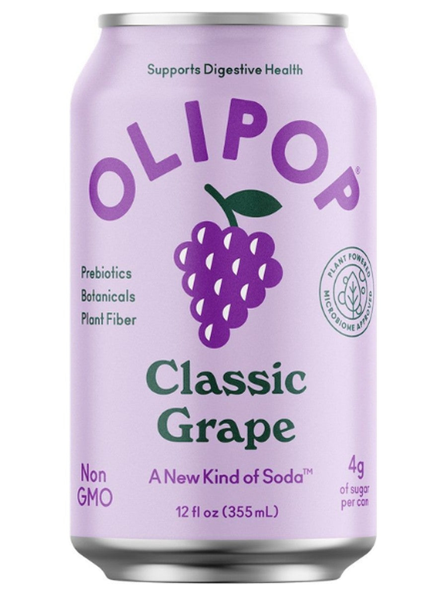 Olipop Classic Grape 12oz CAN DEP