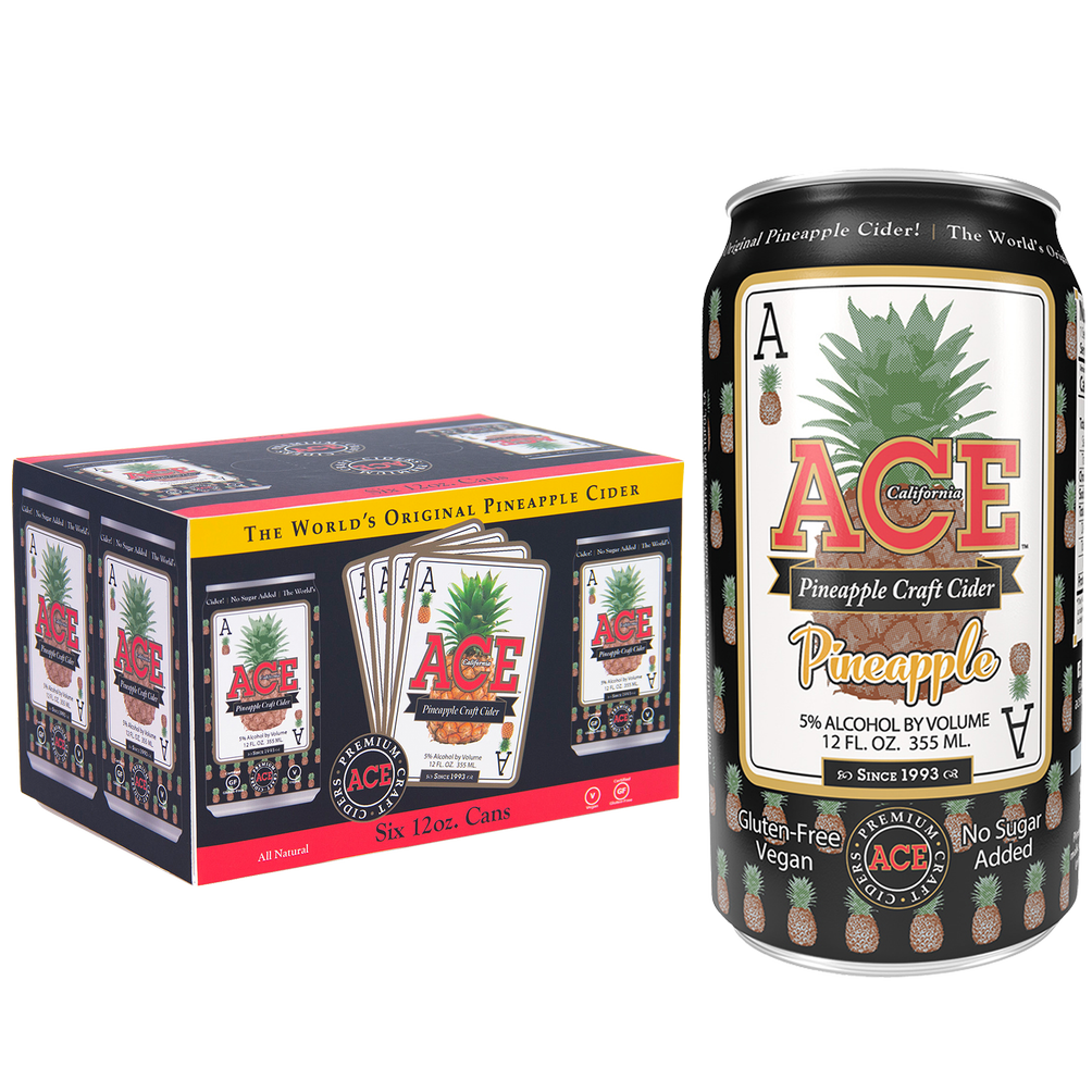Ace Cider Imperial Pineapple 6 PACK CANS