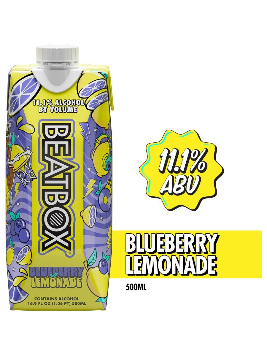 Beatbox Blueberry Lemonade 16.9oz Tetra