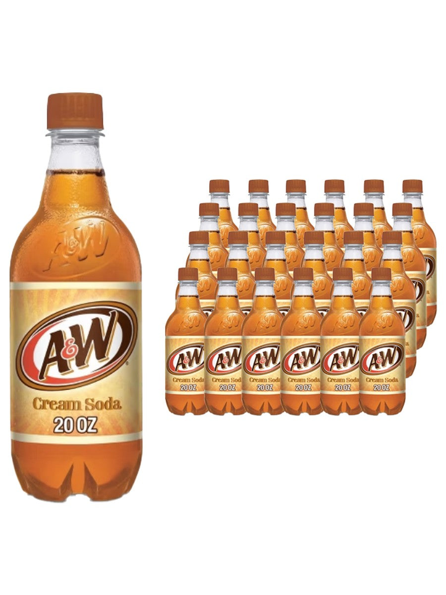 A&w Cream Soda 20oz DEP