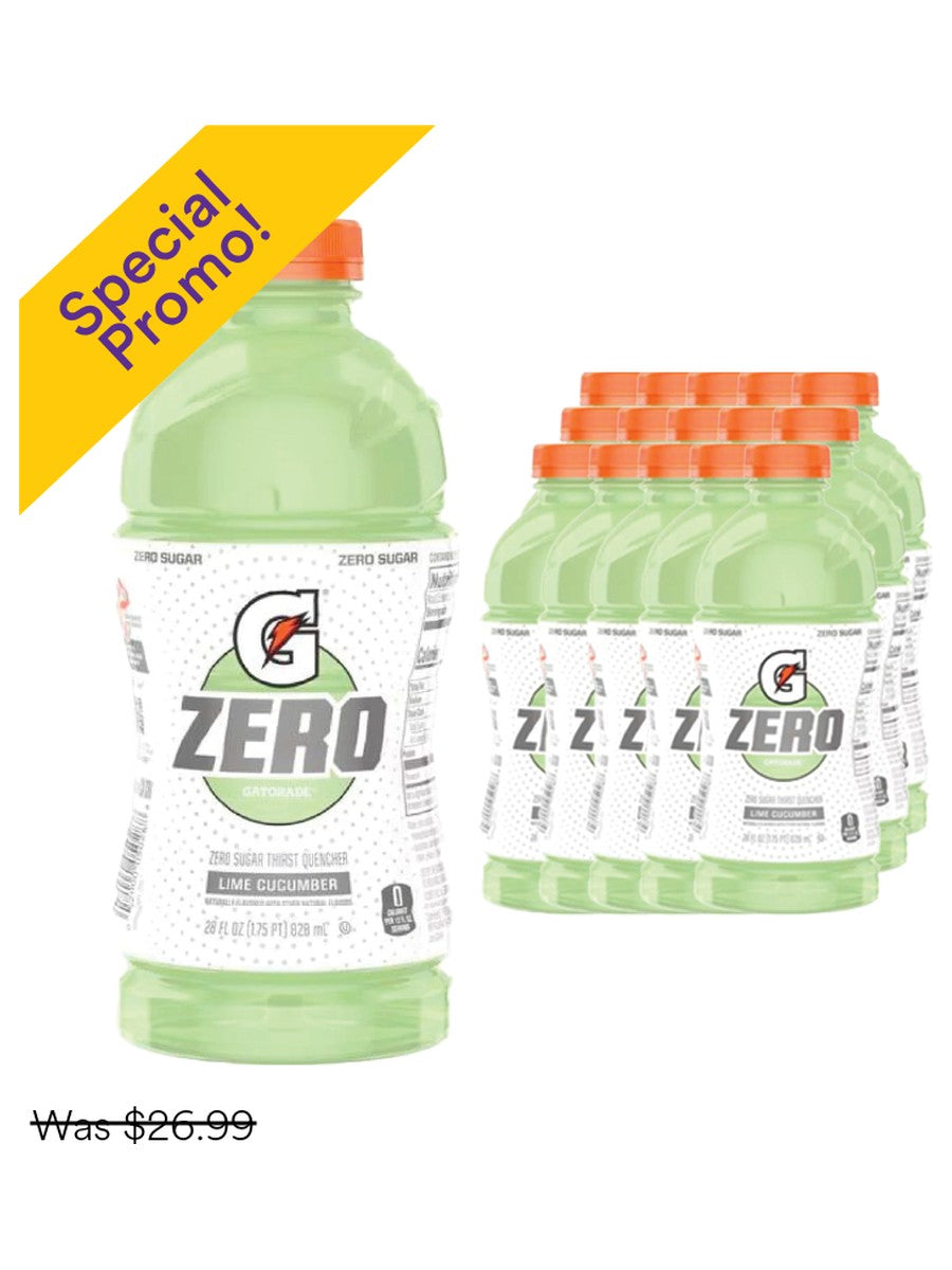 Gatorade Zero Lime Cucumber 28oz DEP