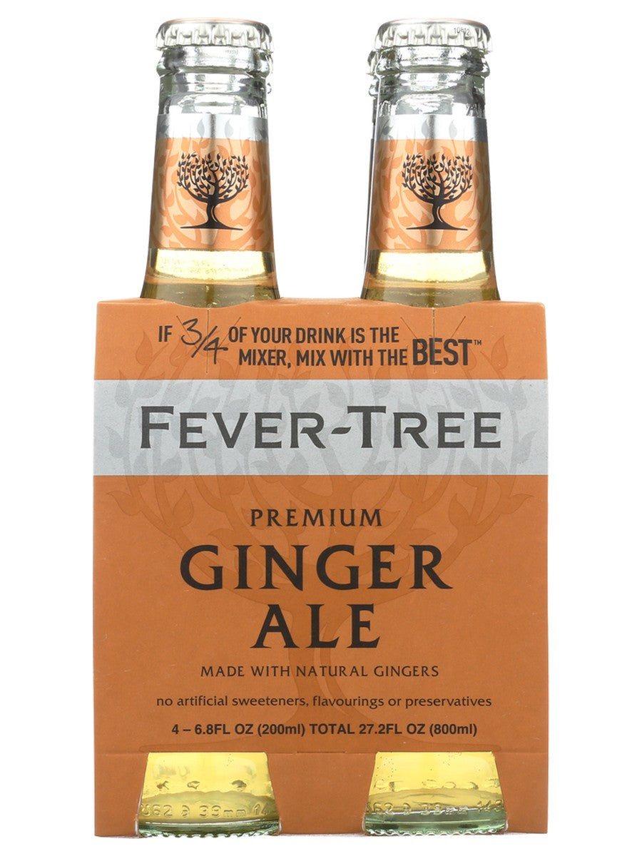Fever Tree Ginger Ale 4 PACK