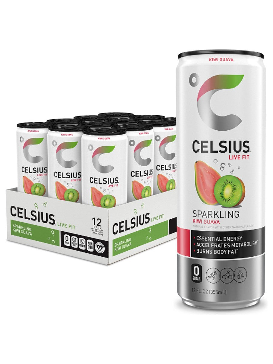 Celsius Kiwi Guava 12oz CAN DEP