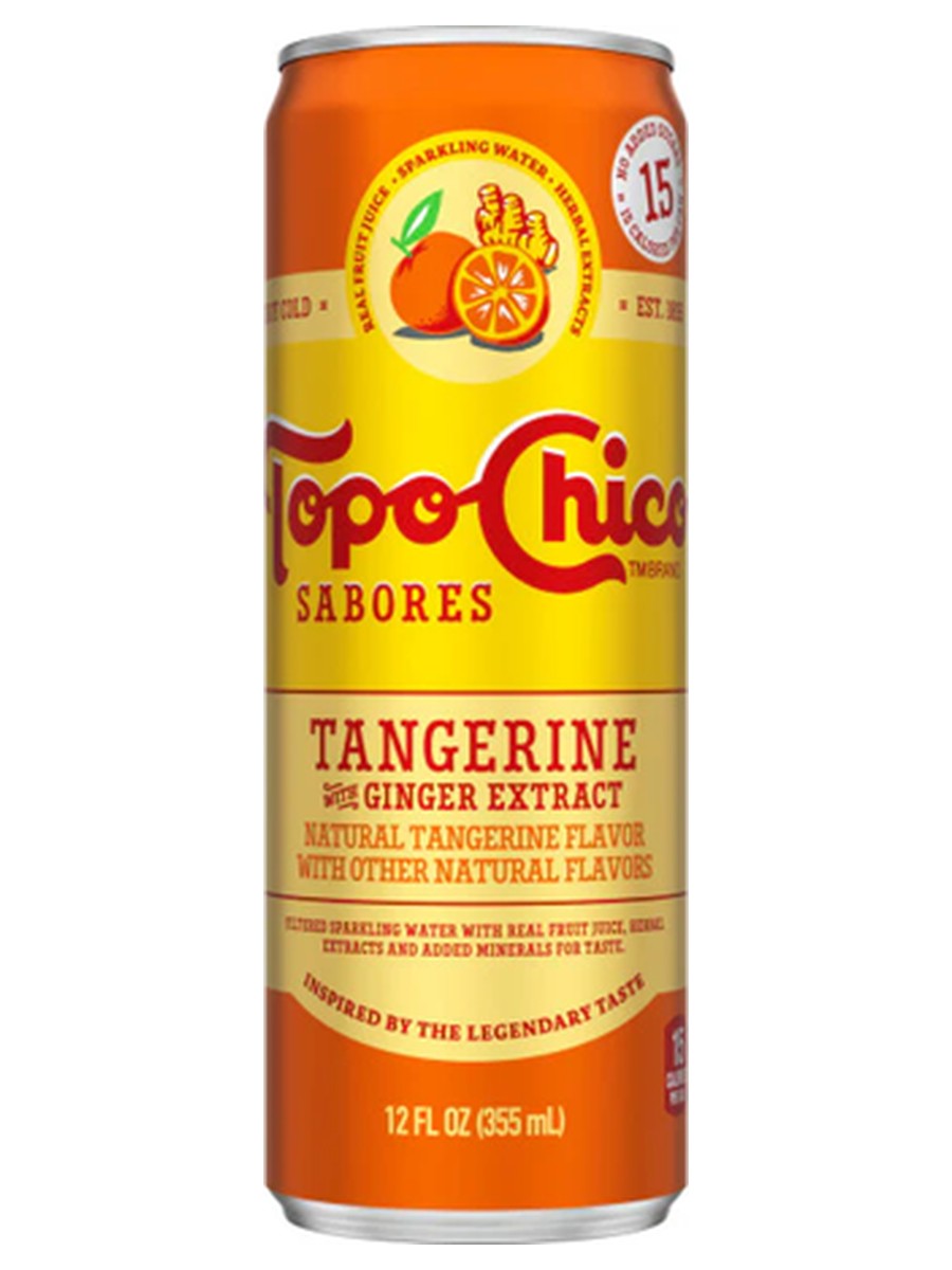 Topo Chico Tangerine Ginger Extract 12oz CAN DEP