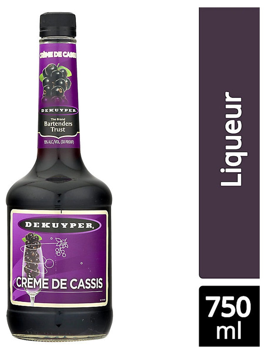 Dekuyper Creme de Cassis 750ML