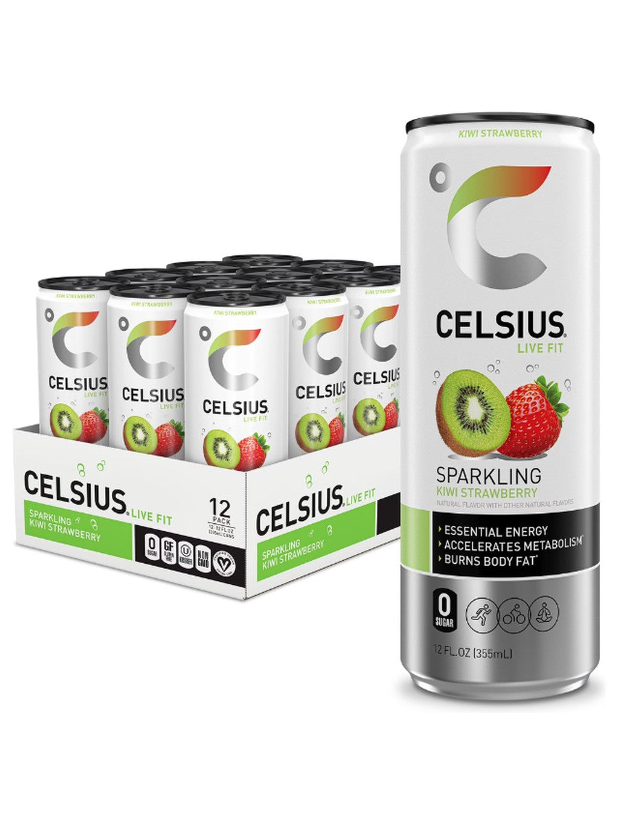 Celsius Kiwi Strawberry 12oz CAN DEP
