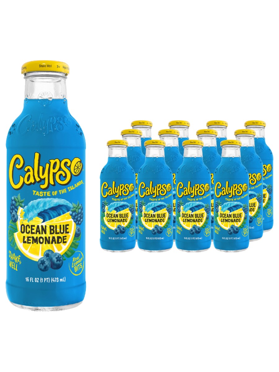 Calypso Ocean Blue Lemonade 16oz DEP