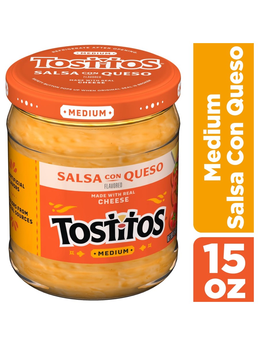 Tostitos Con Queso Medium 15oz
