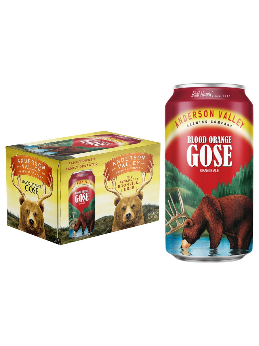 Anderson Valley Blood Orange Gose 6 PACK CANS