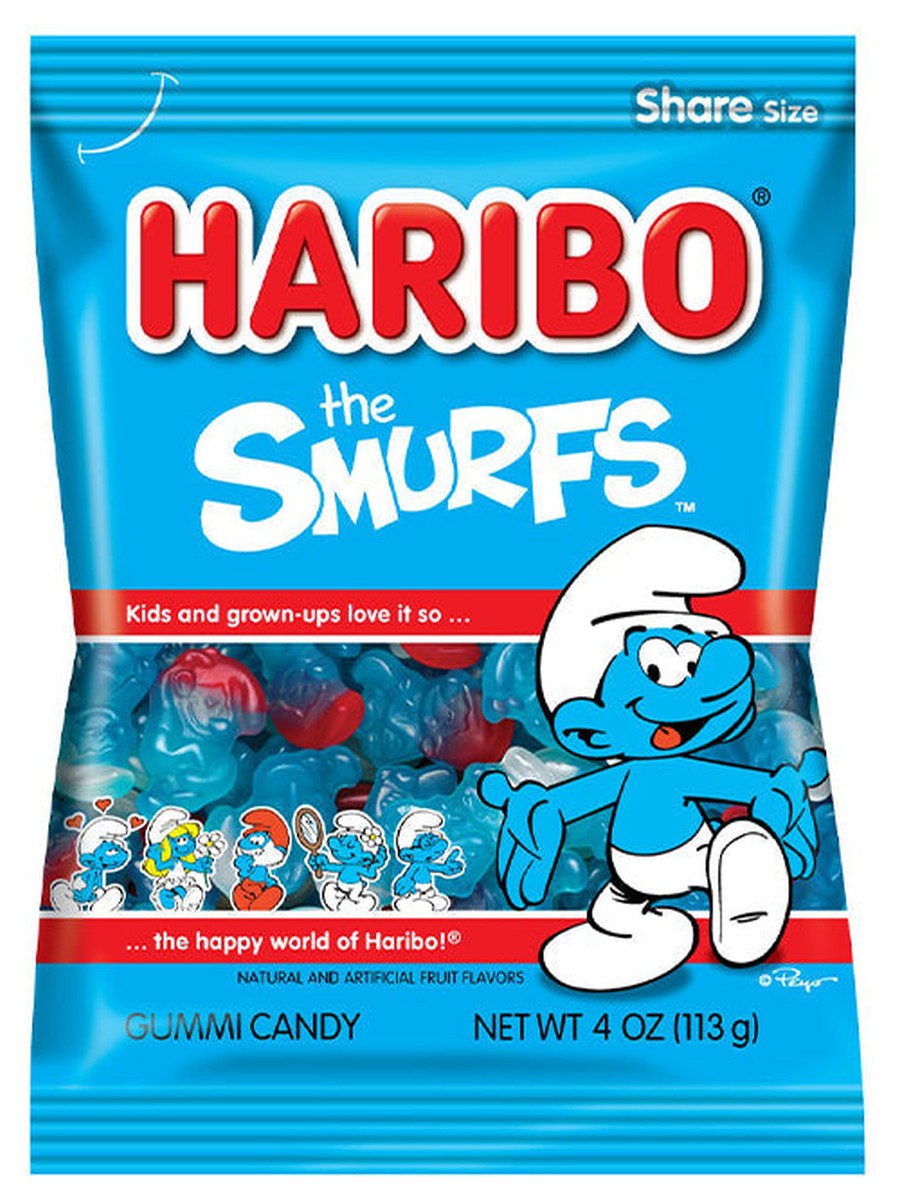 Haribo Smurfs 4oz