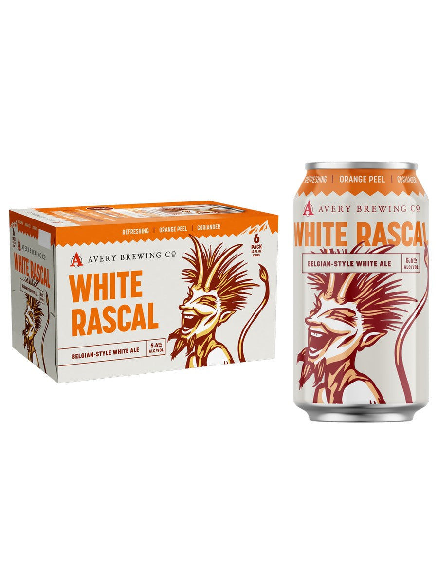 White Rascal 6 PACK CANS