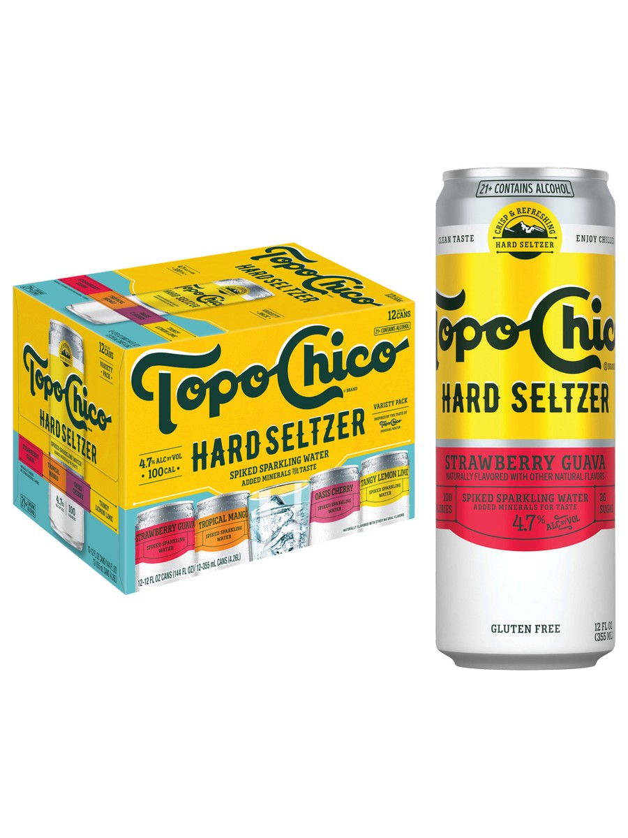 Topo Chico Seltzer Variety Pack 12 PACK CANS